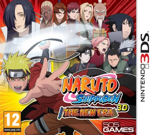 Naruto Shippuden 3D - The New Era (Europe) (Fr,It)